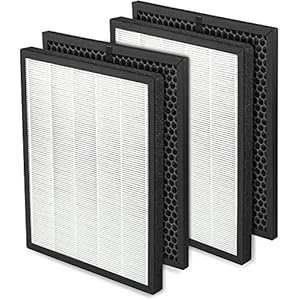 PHIG レボイト PUR131 空気清浄機交換用フィルター HEPAフィルター 活性炭プレフィルター 互換品