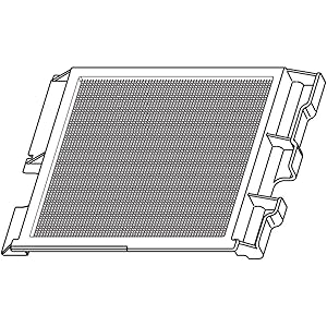 三菱電機 P-08PANET2 グリル取付用フィルター ほこり取りフィルター